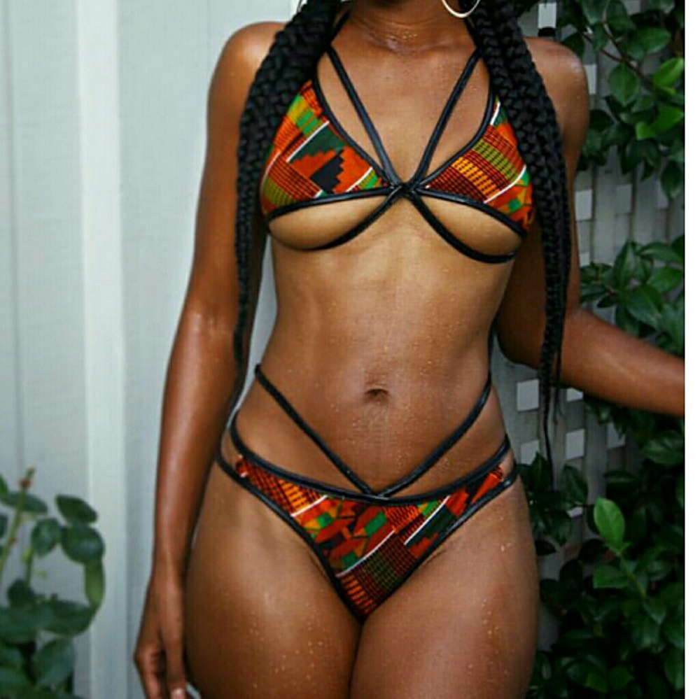 African Style String Bikini